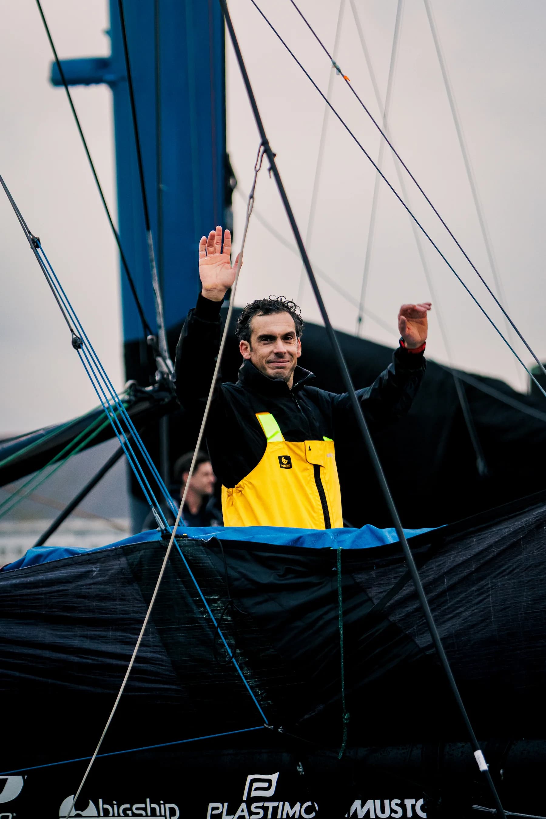 Retour de Charlie Dalin - photo 11 par Alexis Yvonnou