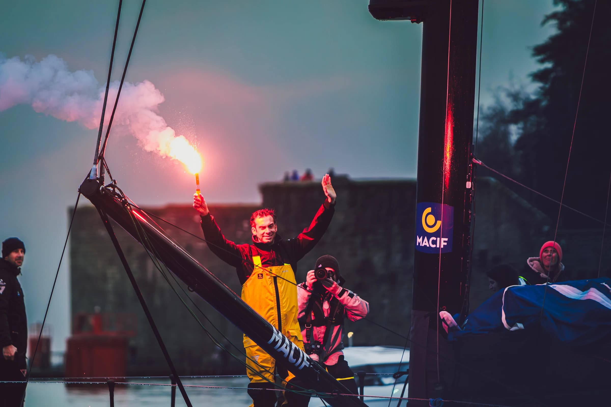 Retour de Charlie Dalin à Concarneau - Vendée Globe 2024